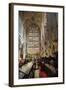 Bath Abbey Interior, Bath, Avon and Somerset, England, United Kingdom, Europe-Matthew Williams-Ellis-Framed Photographic Print