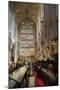 Bath Abbey Interior, Bath, Avon and Somerset, England, United Kingdom, Europe-Matthew Williams-Ellis-Mounted Photographic Print