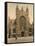 Bath Abbey, West Front, C1925-null-Framed Stretched Canvas