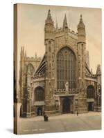 Bath Abbey, West Front, C1925-null-Stretched Canvas