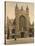 Bath Abbey, West Front, C1925-null-Stretched Canvas