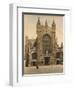 Bath Abbey, West Front, C1925-null-Framed Giclee Print