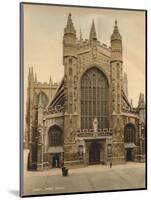 Bath Abbey, West Front, C1925-null-Mounted Giclee Print
