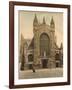 Bath Abbey, West Front, C1925-null-Framed Giclee Print