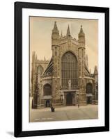 Bath Abbey, West Front, C1925-null-Framed Giclee Print