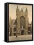 Bath Abbey, West Front, C1925-null-Framed Stretched Canvas