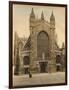 Bath Abbey, West Front, C1925-null-Framed Giclee Print