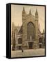 Bath Abbey, West Front, C1925-null-Framed Stretched Canvas