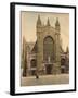 Bath Abbey, West Front, C1925-null-Framed Giclee Print