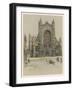 Bath Abbey-Cecil Aldin-Framed Art Print