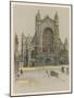 Bath Abbey-Cecil Aldin-Mounted Art Print