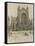 Bath Abbey-Cecil Aldin-Framed Stretched Canvas