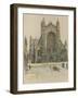 Bath Abbey-Cecil Aldin-Framed Giclee Print