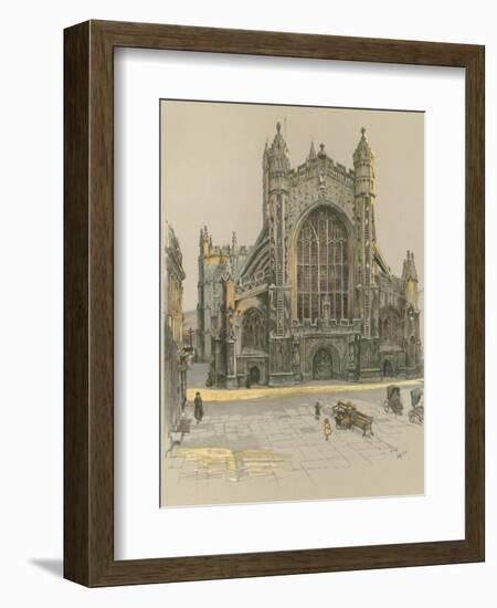 Bath Abbey-Cecil Aldin-Framed Giclee Print