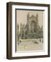 Bath Abbey-Cecil Aldin-Framed Giclee Print