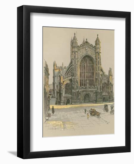 Bath Abbey-Cecil Aldin-Framed Giclee Print