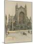 Bath Abbey-Cecil Aldin-Mounted Giclee Print