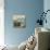 Bath Accessories I - Blue Powder-Gregory Gorham-Stretched Canvas displayed on a wall