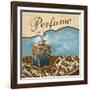 Bath Accessories III - Blue Perfume-Gregory Gorham-Framed Art Print