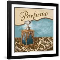 Bath Accessories III - Blue Perfume-Gregory Gorham-Framed Art Print