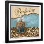 Bath Accessories III - Blue Perfume-Gregory Gorham-Framed Art Print