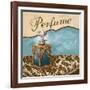 Bath Accessories III - Blue Perfume-Gregory Gorham-Framed Art Print