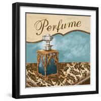 Bath Accessories III - Blue Perfume-Gregory Gorham-Framed Premium Giclee Print