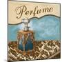 Bath Accessories III - Blue Perfume-Gregory Gorham-Mounted Art Print