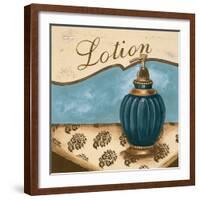 Bath Accessories IV - Blue Lotion-Gregory Gorham-Framed Premium Giclee Print