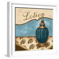 Bath Accessories IV - Blue Lotion-Gregory Gorham-Framed Premium Giclee Print