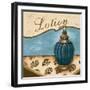 Bath Accessories IV - Blue Lotion-Gregory Gorham-Framed Art Print