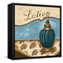 Bath Accessories IV - Blue Lotion-Gregory Gorham-Framed Stretched Canvas