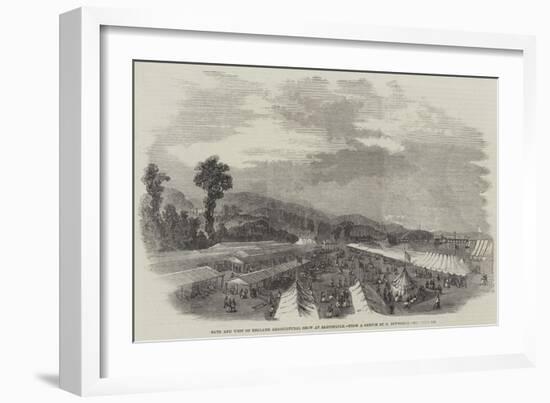 Bath and West of England Agricultural Show at Barnstaple-George Townsend-Framed Giclee Print