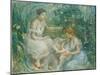 Bath; Bain, 1894 (Oil on Canvas)-Berthe Morisot-Mounted Giclee Print