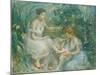 Bath; Bain, 1894 (Oil on Canvas)-Berthe Morisot-Mounted Giclee Print