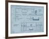 Bath Blueprint 2-Diane Stimson-Framed Art Print