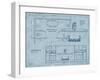 Bath Blueprint 2-Diane Stimson-Framed Art Print