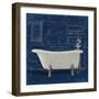 Bath Blues 1-Diane Stimson-Framed Premium Giclee Print