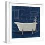 Bath Blues 1-Diane Stimson-Framed Premium Giclee Print