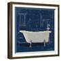 Bath Blues 1-Diane Stimson-Framed Art Print