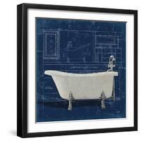 Bath Blues 1-Diane Stimson-Framed Art Print