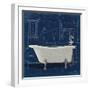 Bath Blues 1-Diane Stimson-Framed Art Print