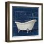 Bath Blues 2-Diane Stimson-Framed Art Print