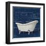 Bath Blues 2-Diane Stimson-Framed Art Print