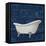 Bath Blues 2-Diane Stimson-Framed Stretched Canvas