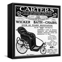 Bath-Chair-null-Framed Stretched Canvas