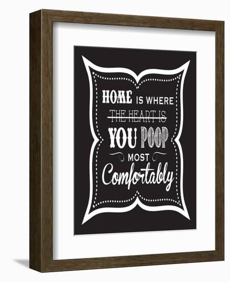 Bath_Chalk-04-Melody Hogan-Framed Art Print