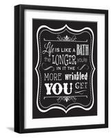 Bath_Chalk-07-Melody Hogan-Framed Art Print