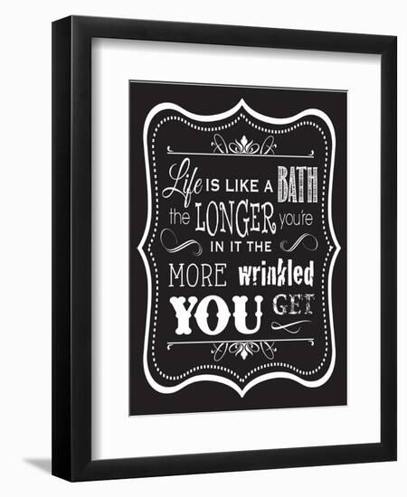 Bath_Chalk-07-Melody Hogan-Framed Art Print