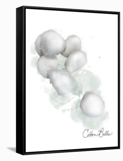 Bath Cotton Balls-Matthew Piotrowicz-Framed Stretched Canvas